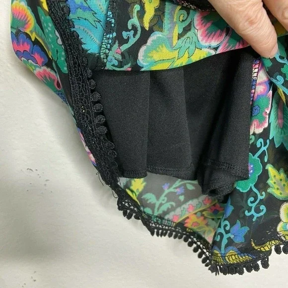 Steezyer Floral Lined Long Sleeve Romper - Picture 6 of 10